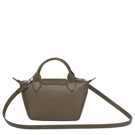 longchamp - sac porté main le pliage cuir