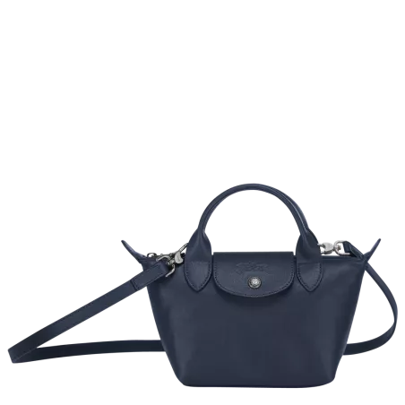 longchamp - sac porté main le pliage cuir