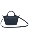 longchamp - sac porté main le pliage cuir