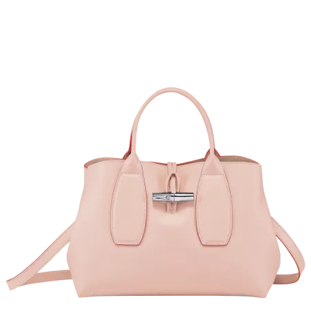 longchamp - sac porté main m roseau box