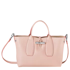 longchamp - sac porté main m roseau box