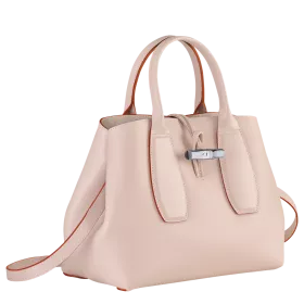 longchamp - sac porté main m roseau box