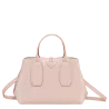 longchamp - sac porté main m roseau box