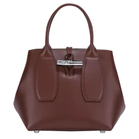 longchamp - sac porté main roseau box