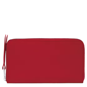 longchamp - portefeuille long zippé le foulonné