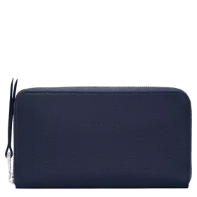 longchamp - portefeuille long zippé le foulonné