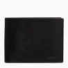 Portefeuille Horizontal Moyen Modèle 2 Volets Gary En Cuir Huilé De Le Tanneur