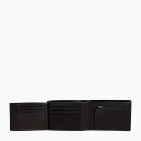 Portefeuille Horizontal Moyen Modèle 2 Volets Gary En Cuir Huilé De Le Tanneur