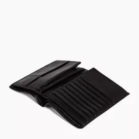 Grand Portefeuille Vertical Zippé 2 Volets Gary En Cuir Huilé De Le Tanneur