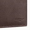 Grand Portefeuille Vertical Zippé 2 Volets Gary En Cuir Huilé De Le Tanneur