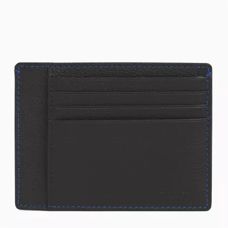 Porte Papiers Charles En Cuir Grainé De Le Tanneur