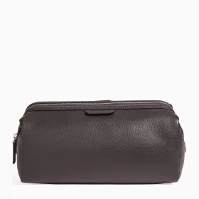 Trousse De Toilette Charles En Cuir Grainé De Le Tanneur