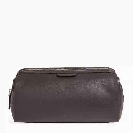 Trousse De Toilette Charles En Cuir Grainé De Le Tanneur