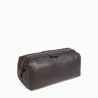 Trousse De Toilette Charles En Cuir Grainé De Le Tanneur