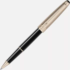 Montblanc - Rollerball Meisterstück Doué Geometry doré champagne Classique