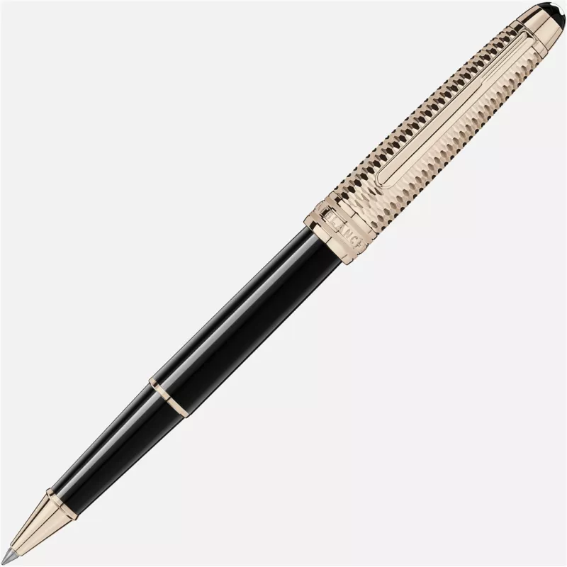 Montblanc - Rollerball Meisterstück Doué Geometry doré champagne Classique