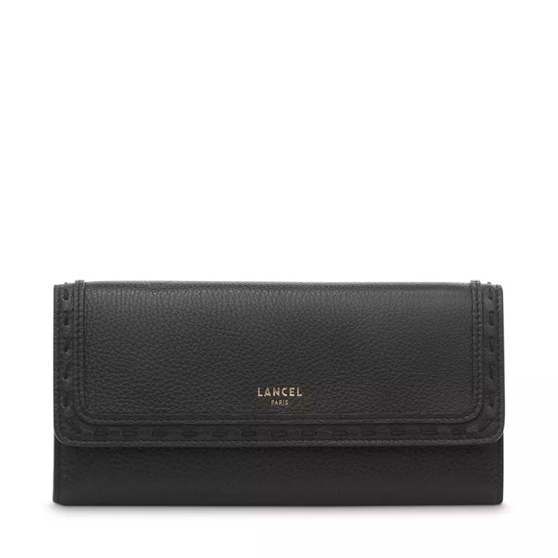 lancel - portefeuille compact medium rabat premier flirt