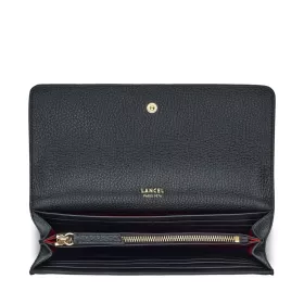 lancel - portefeuille compact medium rabat premier flirt
