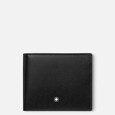 montblanc - portefeuille 10cc avec porte-monnaie meisterstück