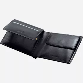 montblanc - portefeuille 10cc avec porte-monnaie meisterstück