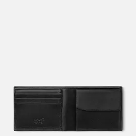 montblanc - portefeuille 10cc avec porte-monnaie meisterstück
