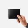 montblanc - portefeuille 10cc avec porte-monnaie meisterstück