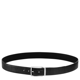 longchamp - ceinture homme croco block