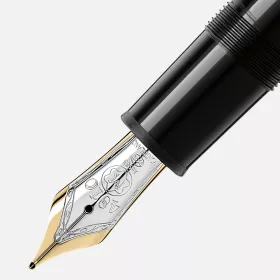 montblanc - stylo plume meisterstück legrand traveller platiné