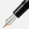 montblanc - stylo plume meisterstück legrand traveller platiné