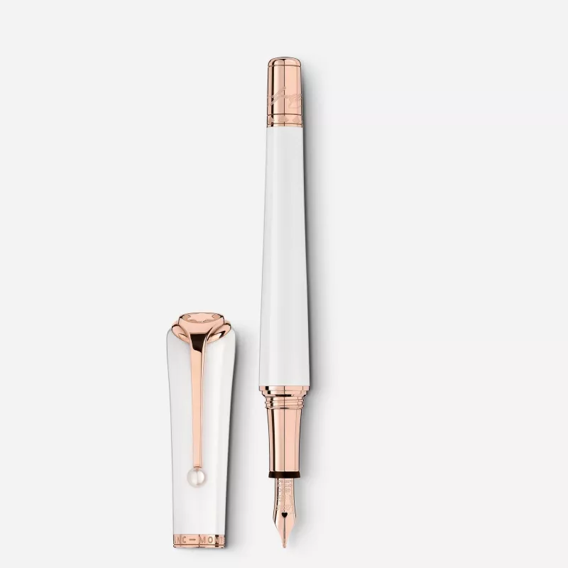 montblanc - stylo plume muses marilyn monroe special edition pearl montblanc - stylo plume muses marilyn monroe special edition pearl