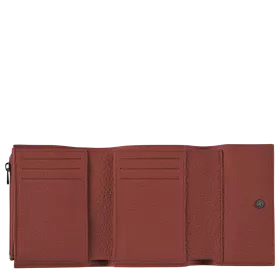 longchamp - portefeuille compact roseau essential