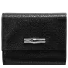 longchamp - portefeuille compact roseau essential
