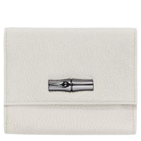 longchamp - portefeuille compact roseau essential