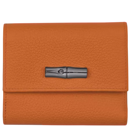 longchamp - portefeuille compact roseau essential