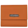 longchamp - portefeuille compact roseau essential