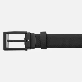montblanc - ceinture noir à faire recouper selon la taille