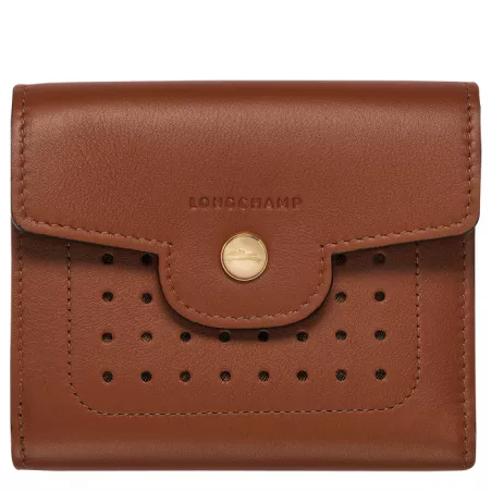 longchamp - portefeuille compact mademoiselle longchamp