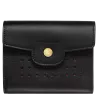 longchamp - portefeuille compact mademoiselle longchamp