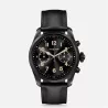 montblanc summit 2 acier inoxydable noir et cuir