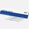 montblanc - 3 recharges pour rollerball petit modèle, royal blue