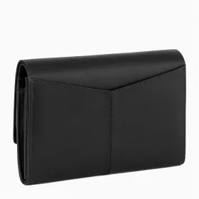 le tanneur - grand portefeuille zippé charlotte en cuir lisse