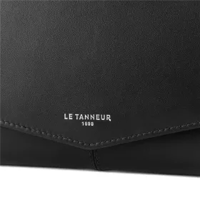 le tanneur - grand portefeuille zippé charlotte en cuir lisse