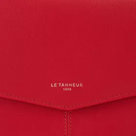 le tanneur - compagnon à rabat charlotte en cuir lisse