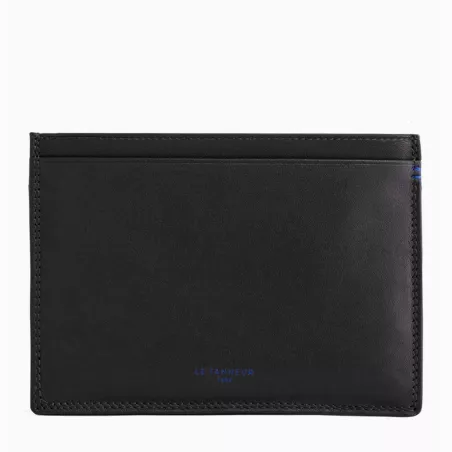 Petit Porte Papiers De Voiture Martin En Cuir Lisse De Le Tanneur