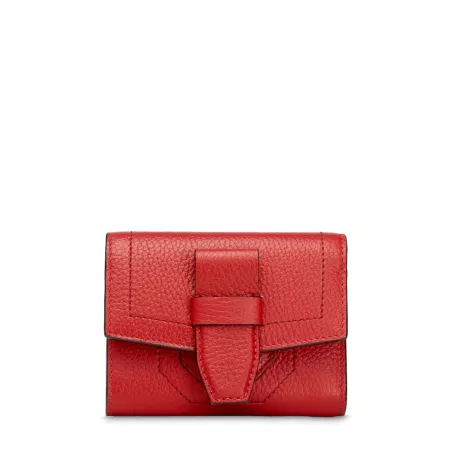 lancel - portefeuille compact medium rabat neo charlie