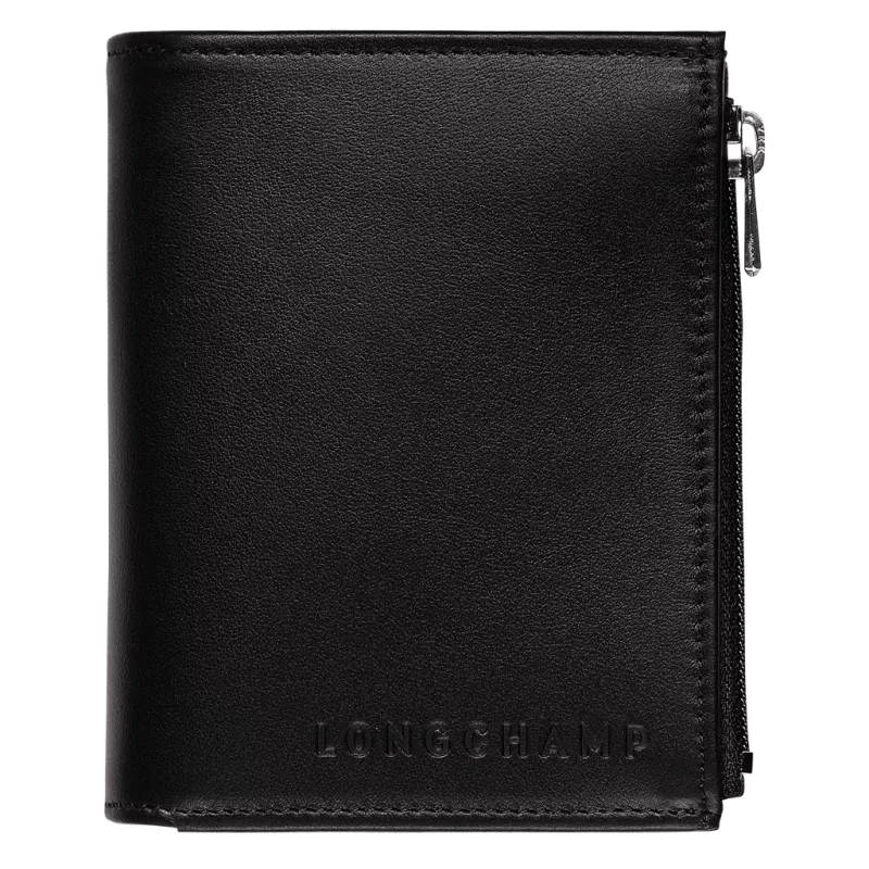 longchamp - portefeuille compact baxi longchamp - portefeuille compact baxi