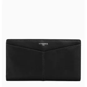 Porte Chéquier Charlotte En Cuir Lisse Le Tanneur