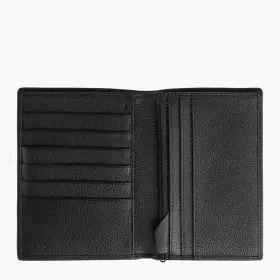 Portefeuille Zippé Charles En Cuir Grainé De Le Tanneur