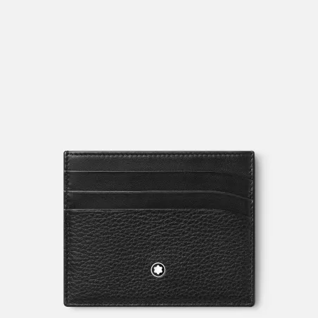 montblanc - porte-cartes 6cc meisterstück soft grain