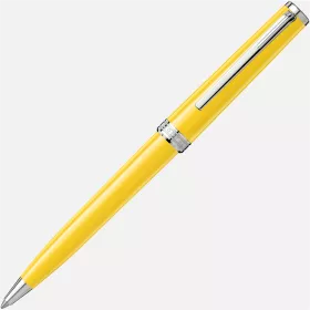 Montblanc - Stylo bille PIX jaune moutarde